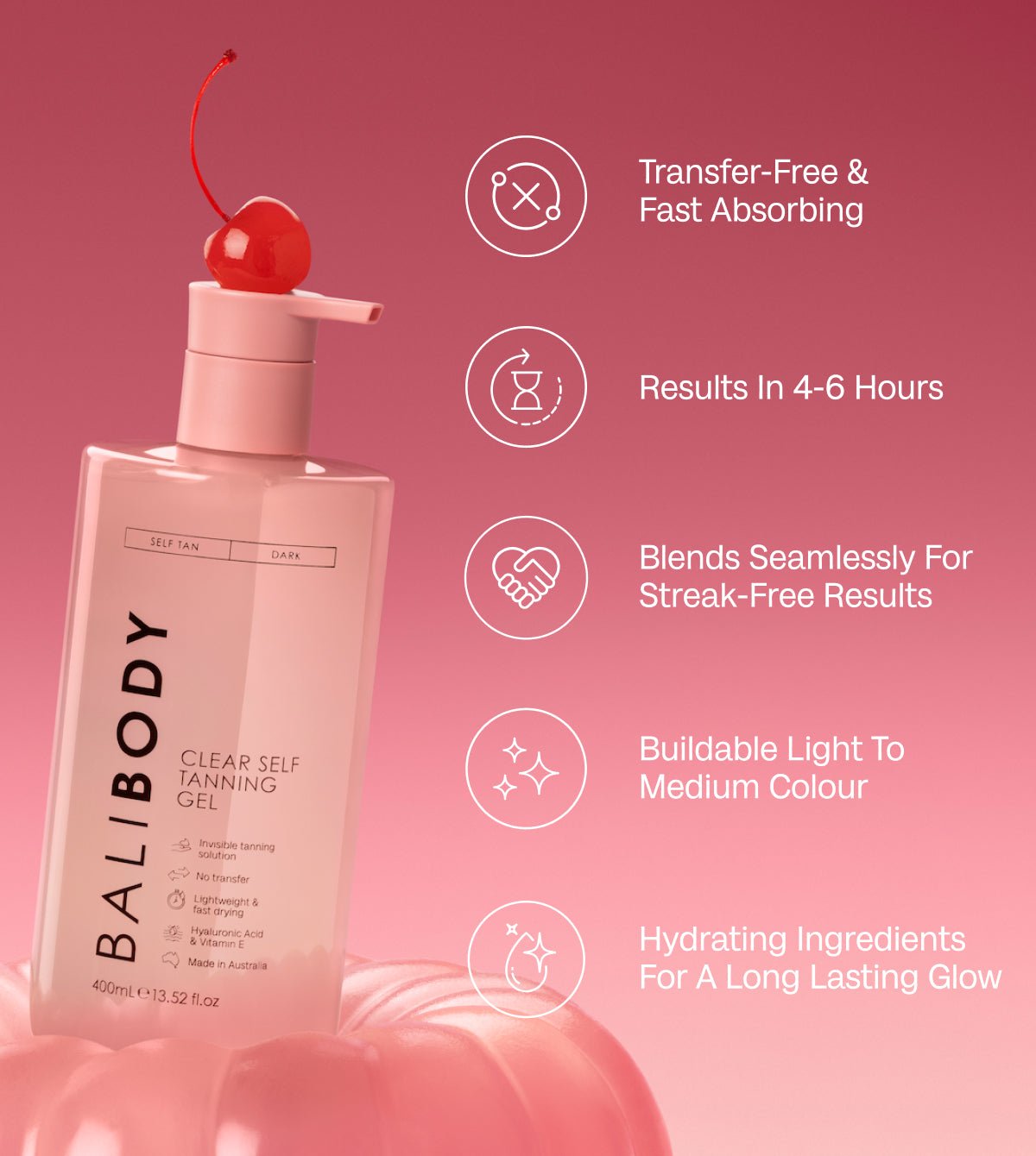 Bali Body Clear Self Tanning Gel