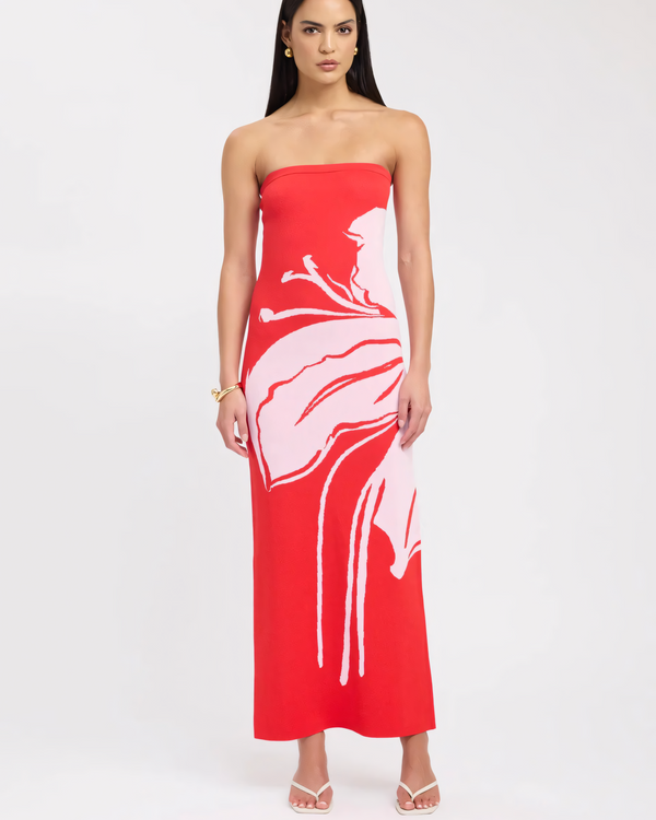 Aloha Strapless Dress