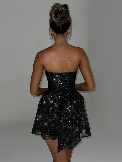 LunaGlow™ Sparkling Glitter Dress