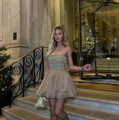 LunaGlow™ Sparkling Glitter Dress