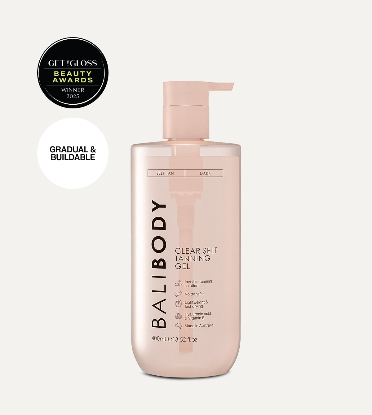 Bali Body Clear Self Tanning Gel