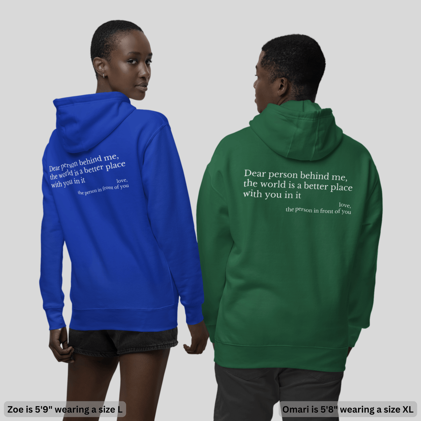 'Dear Person Behind Me' Hoodie